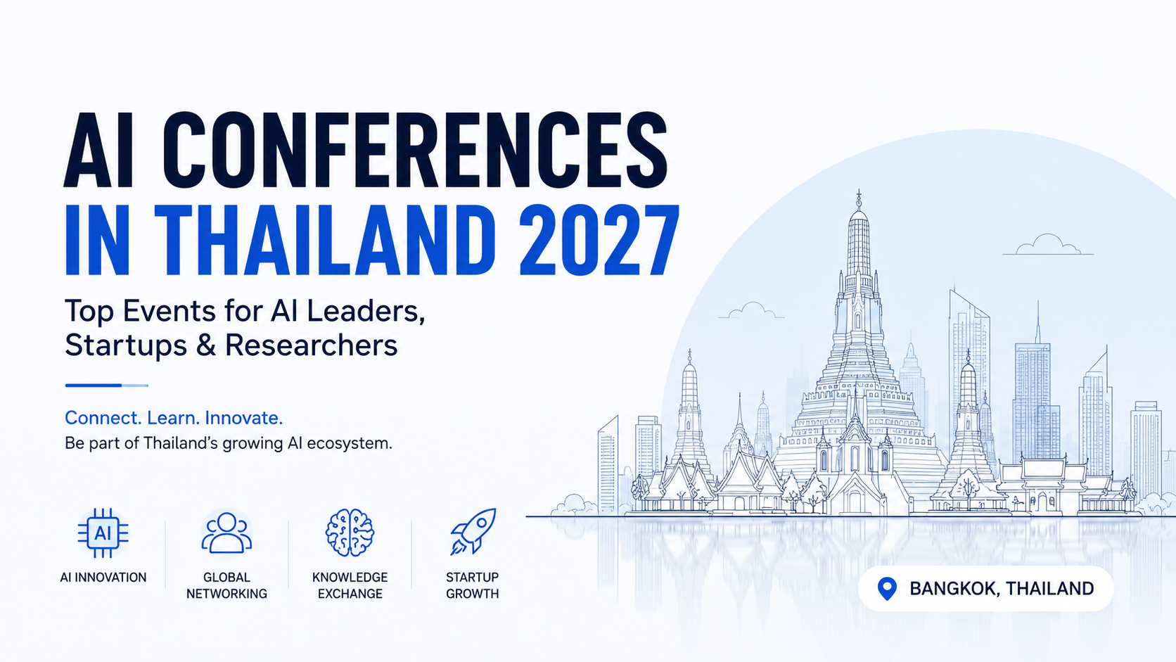 AI Conferences in Thailand 2027: Top Events for AI Leaders, Startups & Researchers